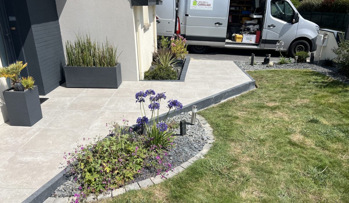 13 Pose collée carrelage 60x60